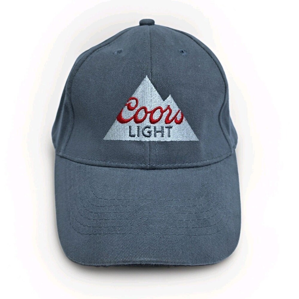 Coors Light Acme Snapback Hat Baseball Cap Beer Gray Snapback USA Made Colorado
